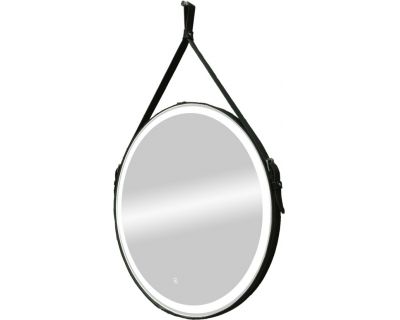 Зеркало Континент Millenium Black LED D 500 ремень черного цвета
