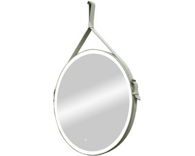 Зеркало Континент Millenium White LED D 650 ремень белого цвета