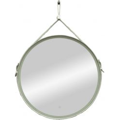 Зеркало Континент Millenium White LED D 800 ремень белого цвета