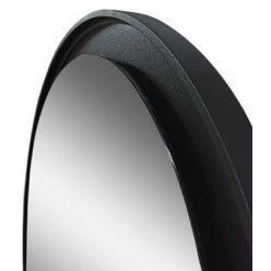 Зеркало Континент Planet Black LED D800 черный, ореольная теплая подсветка