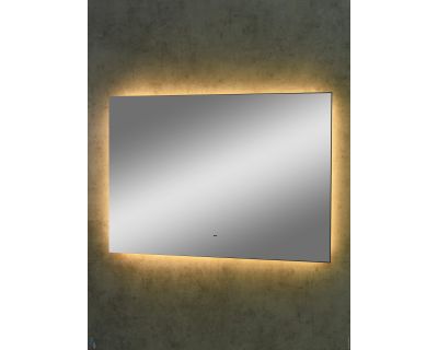 Зеркало Континент Trezhe LED 1000x700 ореольная теплая подсветка и Б/К сенсор