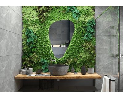 Зеркало Континент Voyage LED 700х1000 ореольная холодная подсветка