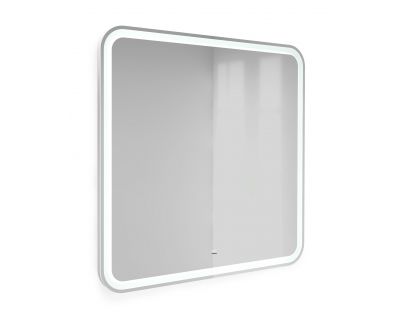 Зеркало Raval Morelle 80 квадрат с подсветкой