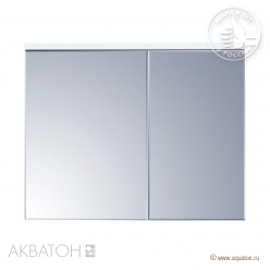 Зеркало-шкаф Акватон Брук 80 со светильником, 1A200602BC010