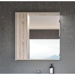 Зеркальный шкаф Акватон Стоун 1A228302SX850 80 x 83.3 см, с подсветкой, сосна арлингтон