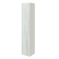 Шкаф-пенал Акватон Сакура 1A219903SKW8L/R, белый глянцевый/ольха наварра