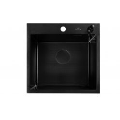 Мойка кухонная Roxen Snake 560220-50-BS 50x48 текстурный графит