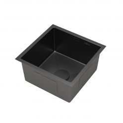 Кухонная мойка Roxen Uno 44 PVD (графит) под столешницу 560210-44B