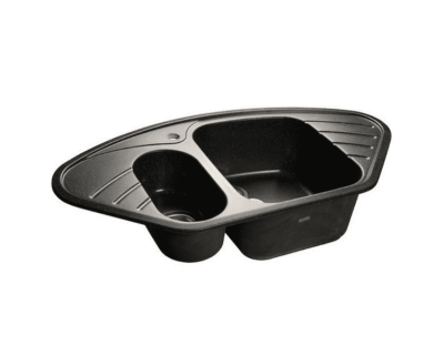 Мойка кухонная GranFest GF-C960E черный