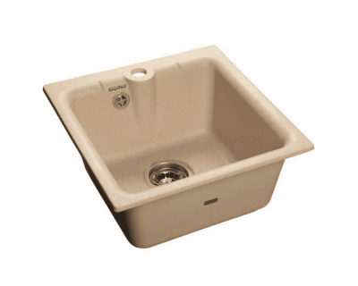 Мойка кухонная GranFest GF-P420 бежевый
