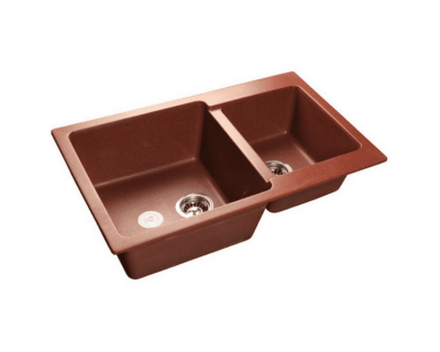 Мойка кухонная GranFest GF-P780K красный марс