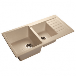 Мойка кухонная GranFest GF-P980KL белый