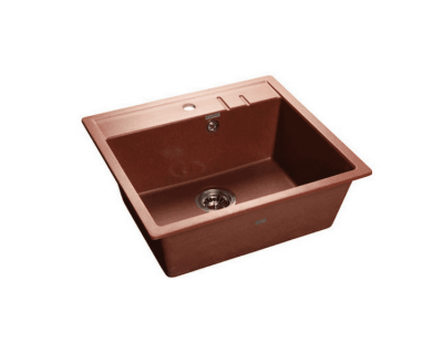 Мойка кухонная GranFest GF-Q560 красный марс