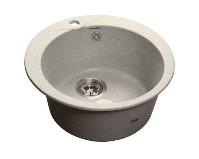 Мойка кухонная GranFest GF-R480 серый