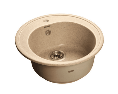 Мойка кухонная GranFest GF-R510 песочный