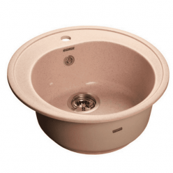 Мойка кухонная GranFest GF-R510 светло-розовый