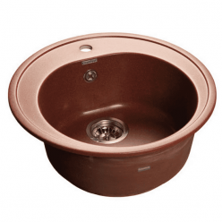 Мойка кухонная GranFest GF-R510 красный марс