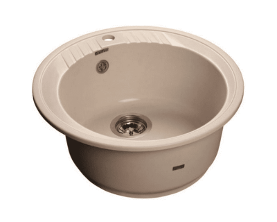 Мойка кухонная GranFest GF-R520 белый