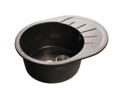 Мойка кухонная GranFest GF-R580L 57x44 черный