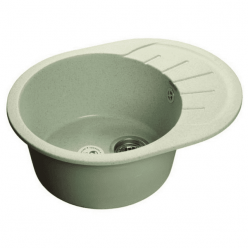 Мойка кухонная GranFest GF-R580L 57x44 салатовый