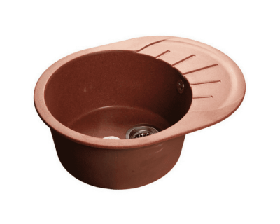 Мойка кухонная GranFest GF-R580L 57x44 красный марс