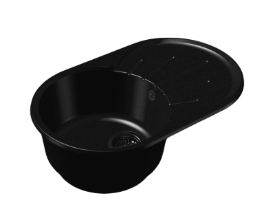 Мойка кухонная GranFest GF-R750L черный