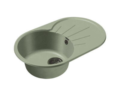 Мойка кухонная GranFest GF-R750L салатовый