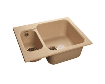 Мойка кухонная GranFest GF-S615K бежевый