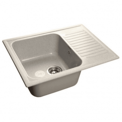 Мойка кухонная GranFest GF-S645L серый