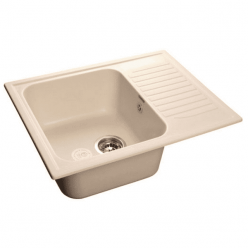 Мойка кухонная GranFest GF-S645L белый