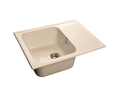 Мойка кухонная GranFest GF-S645L белый