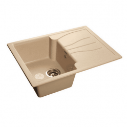 Мойка кухонная GranFest GF-S680L бежевый