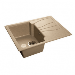 Мойка кухонная GranFest GF-S680L песочный