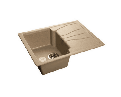 Мойка кухонная GranFest GF-S680L песочный