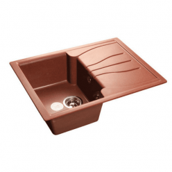 Мойка кухонная GranFest GF-S680L красный марс