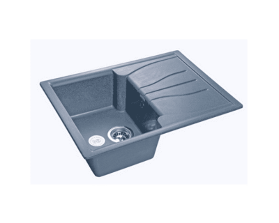 Мойка кухонная GranFest GF-S680L графит
