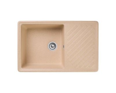 Мойка кухонная GranFest Quarz GF-ZL-52 бежевый