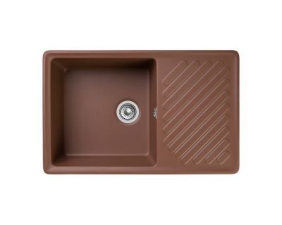 Мойка кухонная GranFest Quarz GF-ZL-52 терракот