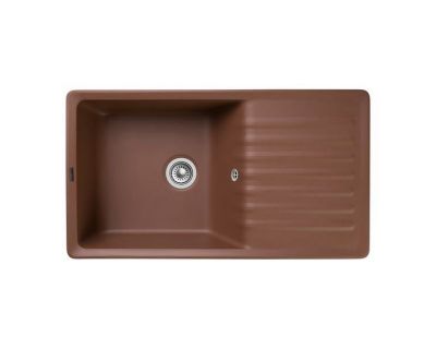 Мойка кухонная GranFest Quarz GF-ZW-73 терракот