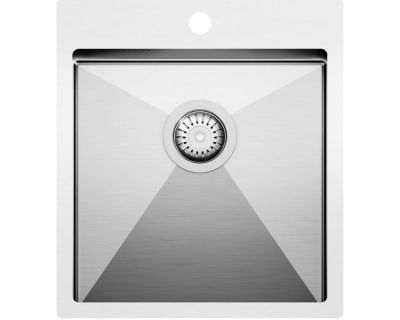 Мойка кухонная AquaSanita Steel LUNA 100X 45x50 хром