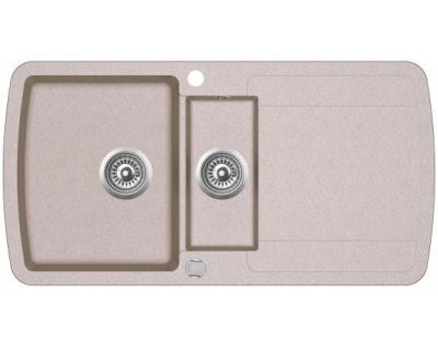 Мойка кухонная AquaSanita Lira SQL 151 111 AW silica