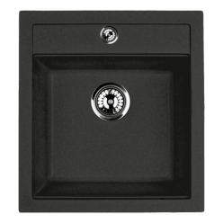 Мойка кухонная ZORG Como 46 черный опал