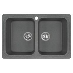 Мойка кухонная GS 15 309 темно-серый