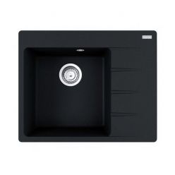 Мойка кухонная FRANKE CNG 611/211-62 TL (черный матовый) чаша слева