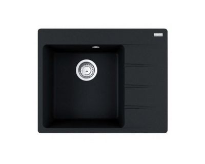 Мойка кухонная FRANKE CNG 611/211-62 TL (черный матовый) чаша слева