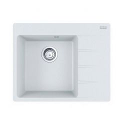 Мойка кухонная FRANKE CNG 611/211-62 TL (белый) чаша слева