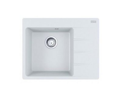 Мойка кухонная FRANKE CNG 611/211-62 TL (белый) чаша слева