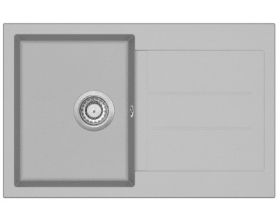 Мойка кухонная AquaSanita Tesa SQT 101 220 AW Argent
