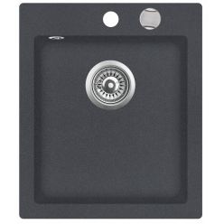 Мойка кухонная AquaSanita Simplex SQS 100 222 W graphite