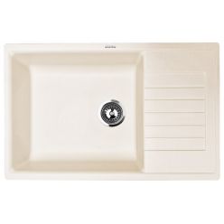 Мойка кухонная ZorG Dello 78 слоновая кость